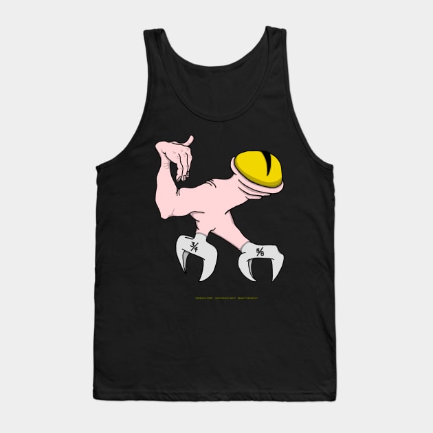 Wrench Feet Tank Top by spiralsaint